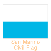 San Marino Civil Flag